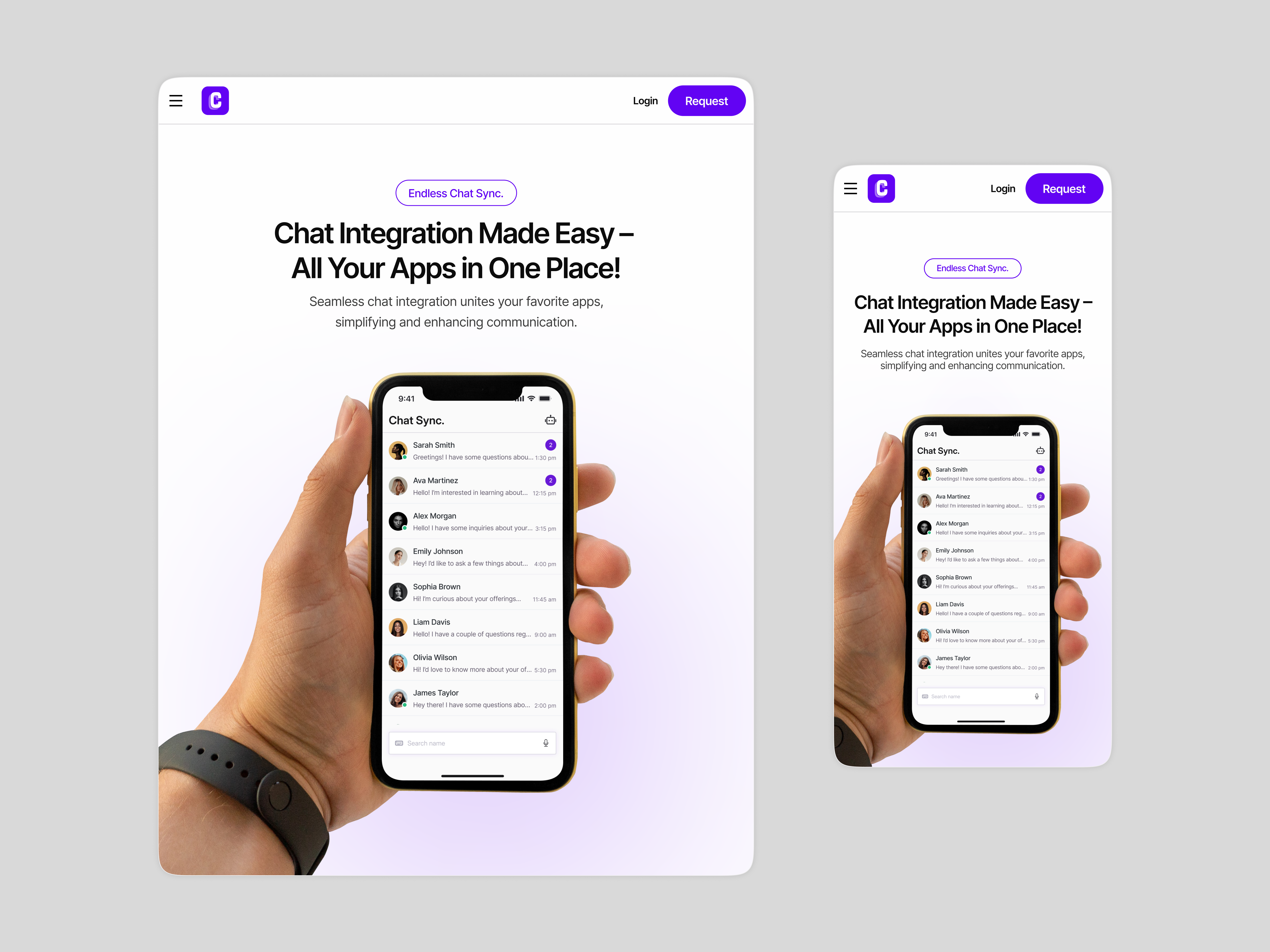 Example of Web Design And Framer Development